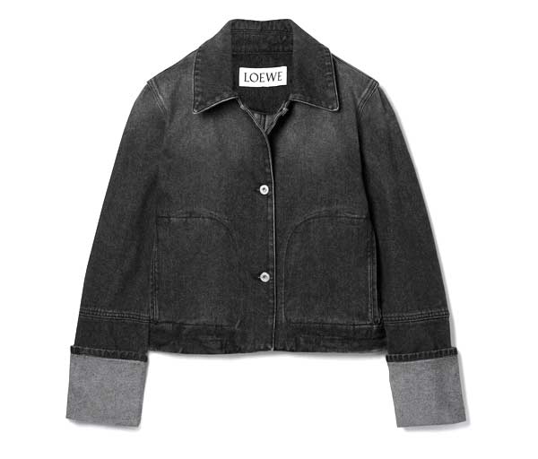 Cropped denim jacket – Loewe